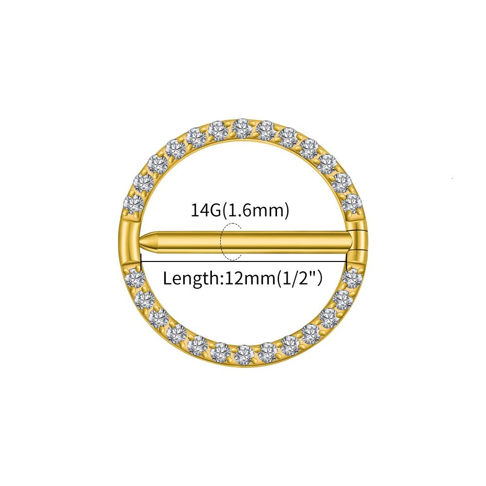 Gold 1.6x12mm