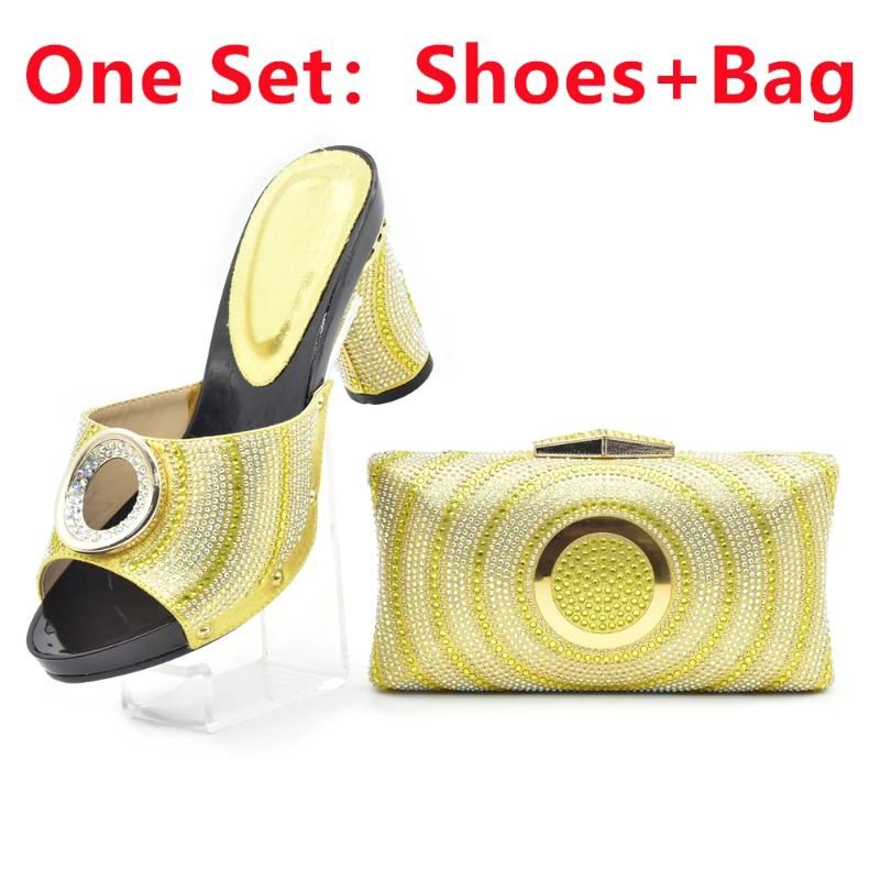 Yellow Shoe and Bag