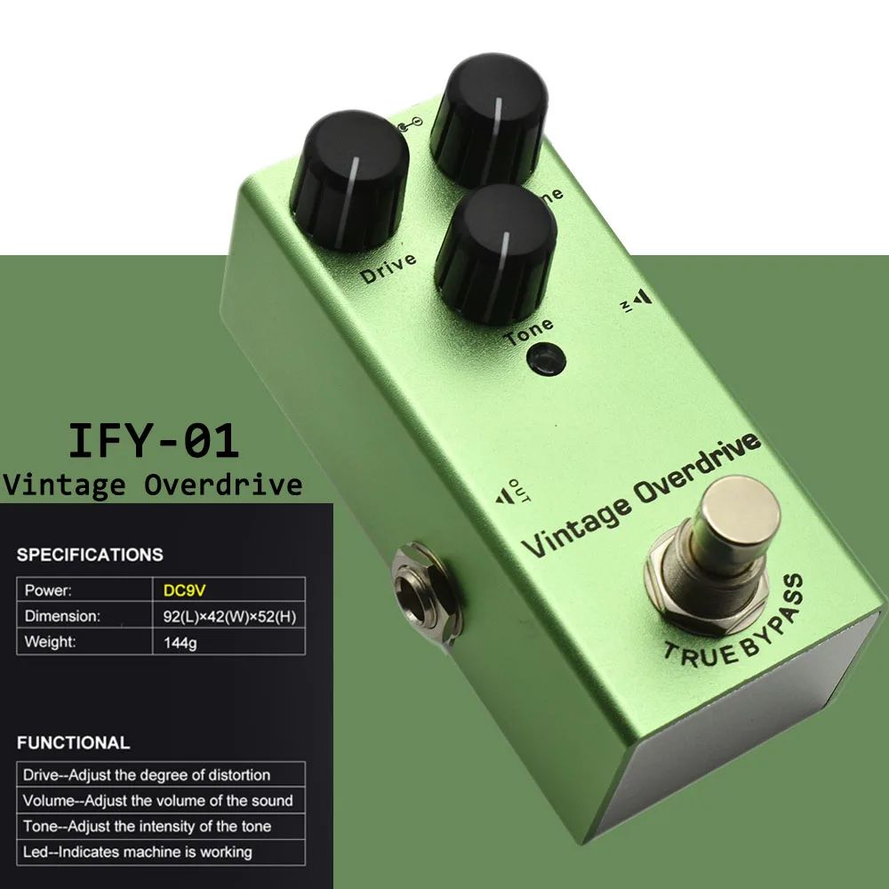 Color:Vintage overdrive