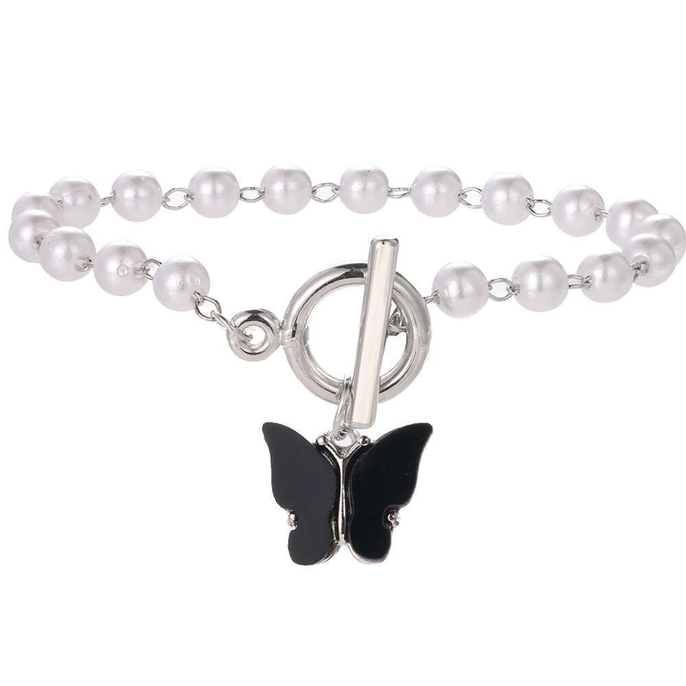 HZS2013-2-Pearl Butterfly-armband