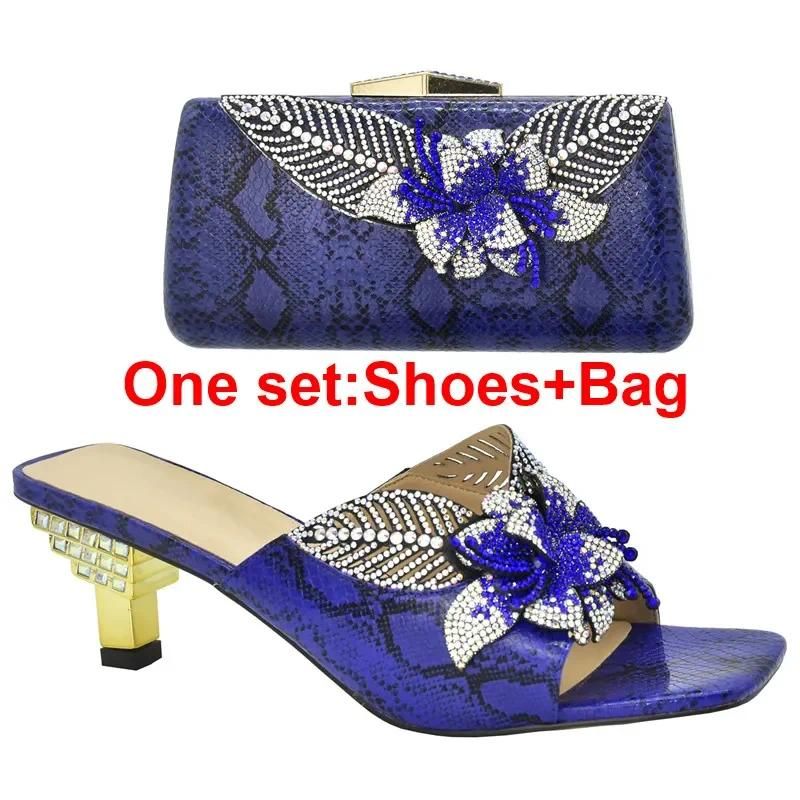 Blue Shoes and Bag