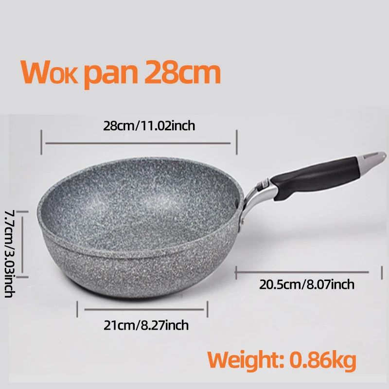 28 cm Wok Pan.