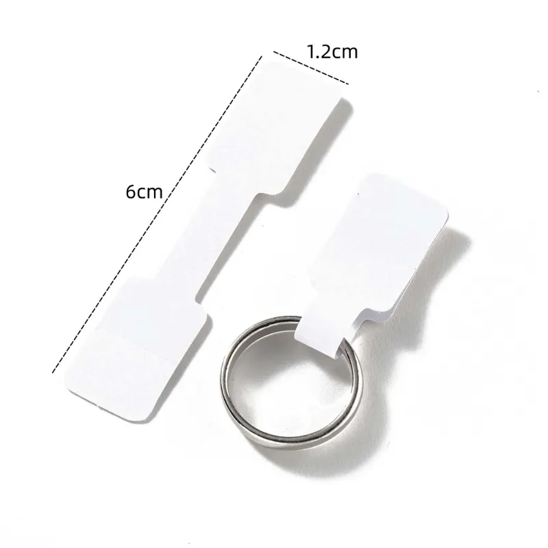 100pcs WT Square 1.2x6cm