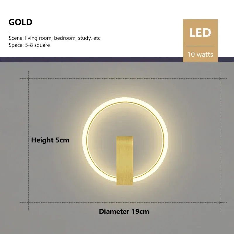 Warmweißgold-D19cm