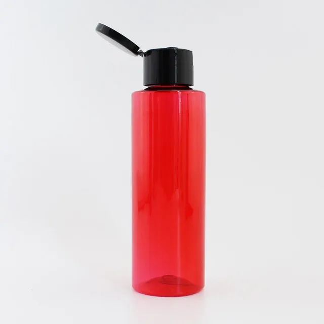120 мл пластиковая красная бутылка черная