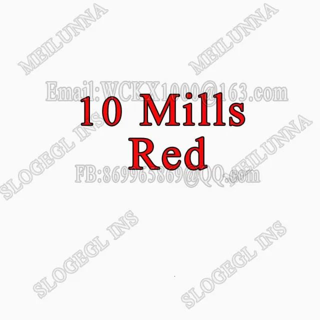 10 Mills Red