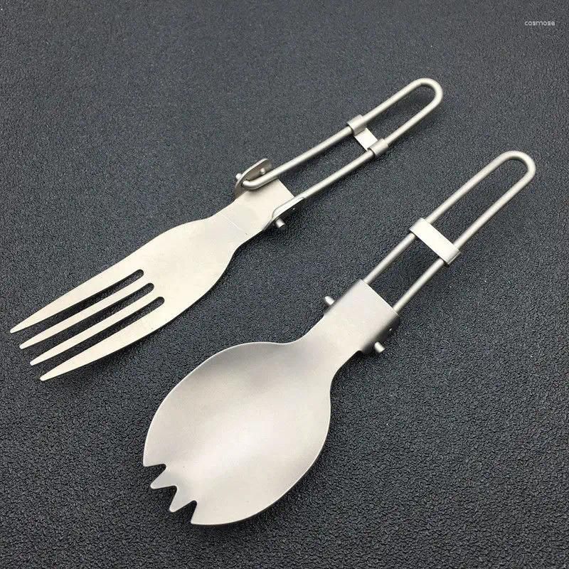 Fork and spoon set