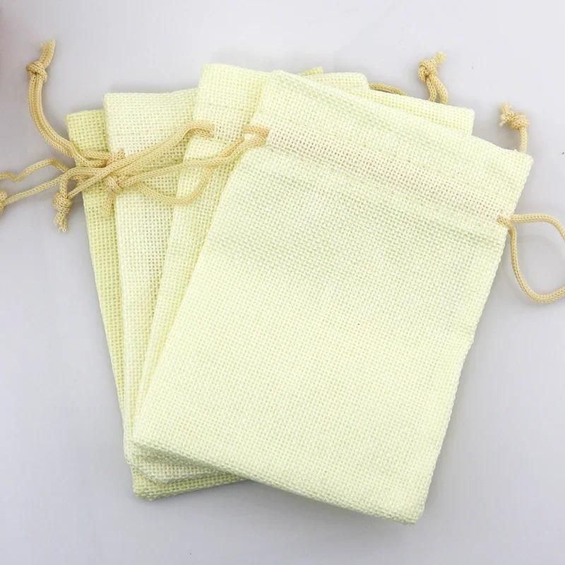 bag 7x9cm linen Beige