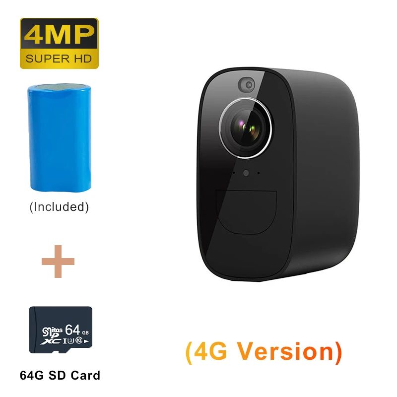 Caméra 4MP 4G 64G