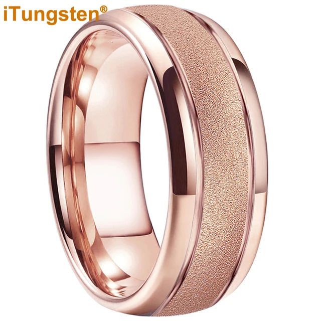 8mm Rose Tungsten