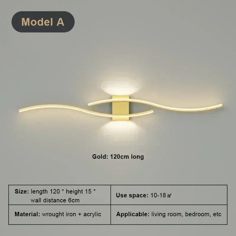 Stepless dimming-RC A Gold 120cm