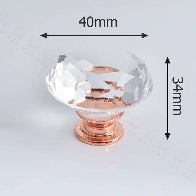 Or rose de 40 mm