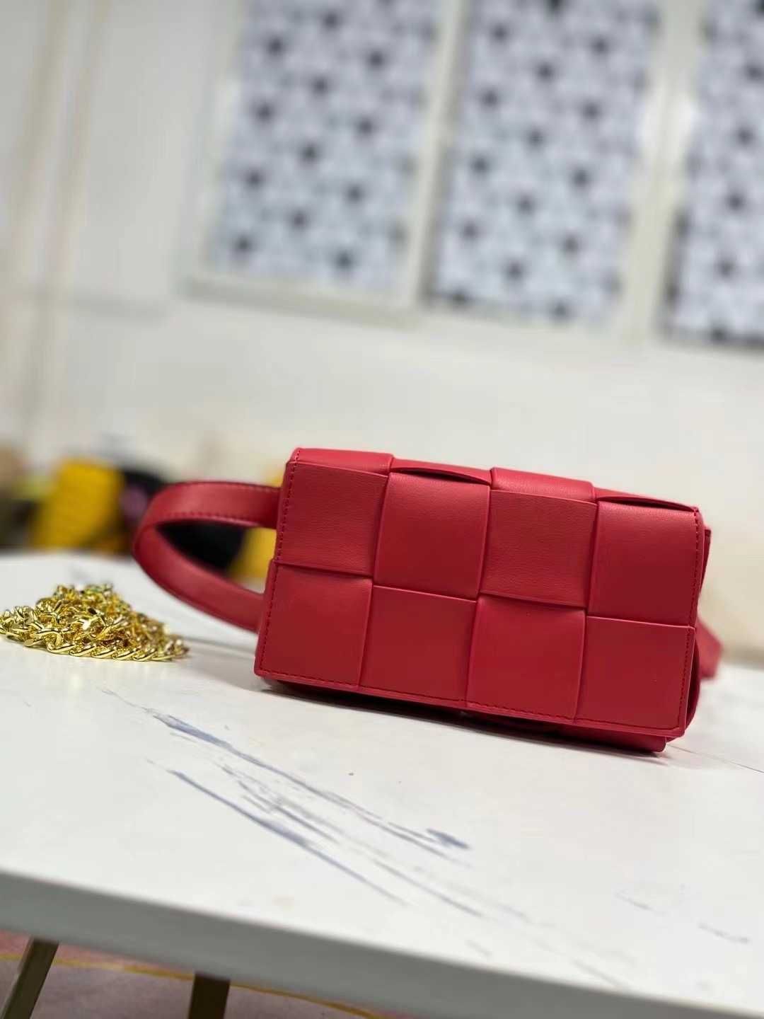 Bright Red Cow Leather