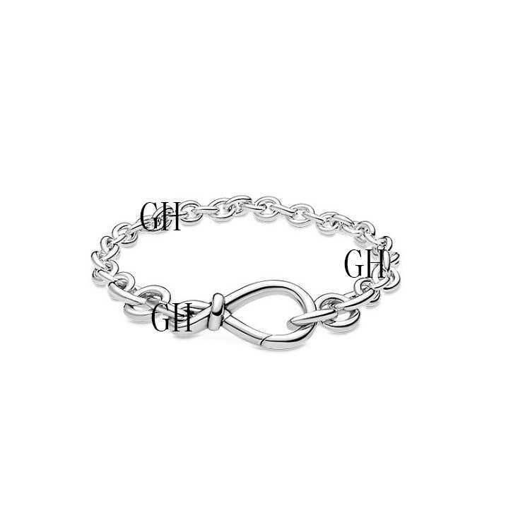 Eternal Symbol Silver Bracelet 1-16cm