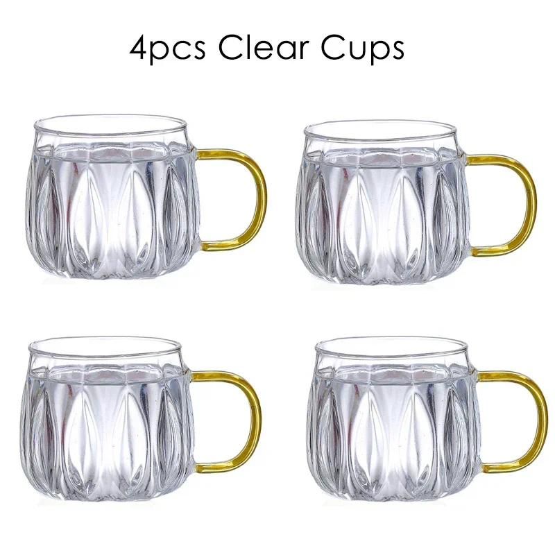 4 Cups Clear
