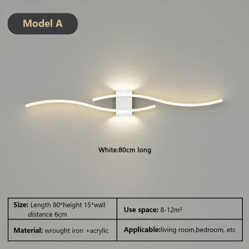 Stepless dimming-RC A White 80cm