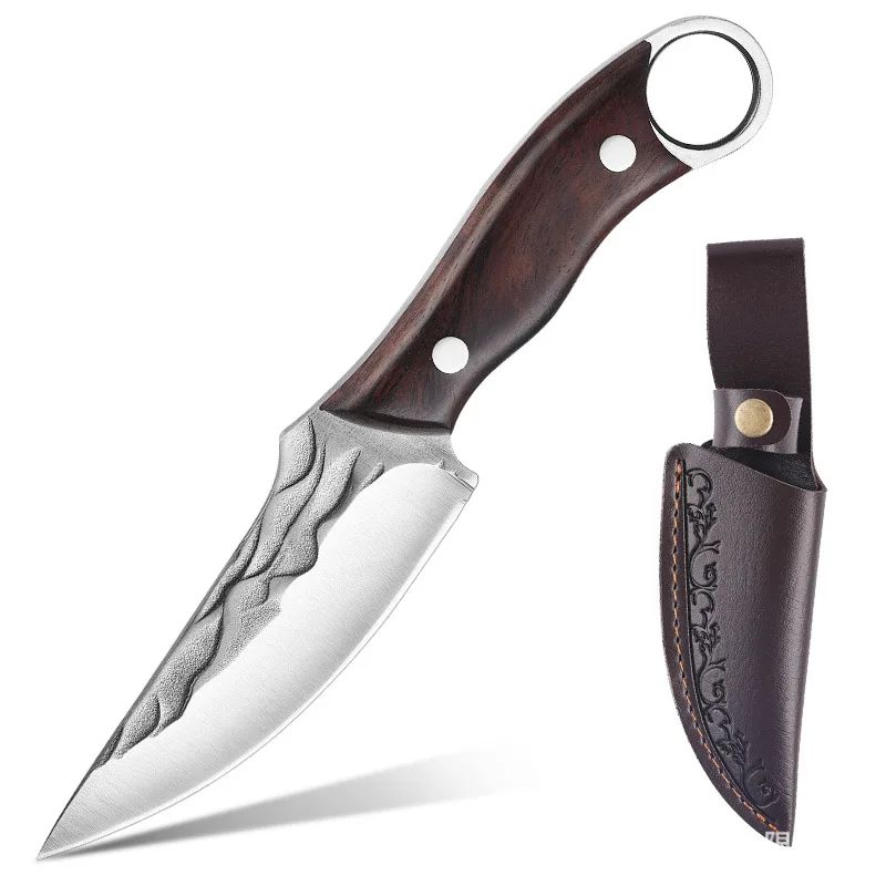 Knife E with sheath