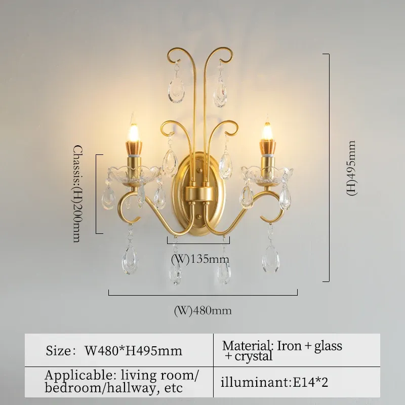 2 Lichter D48 H49.5 cm