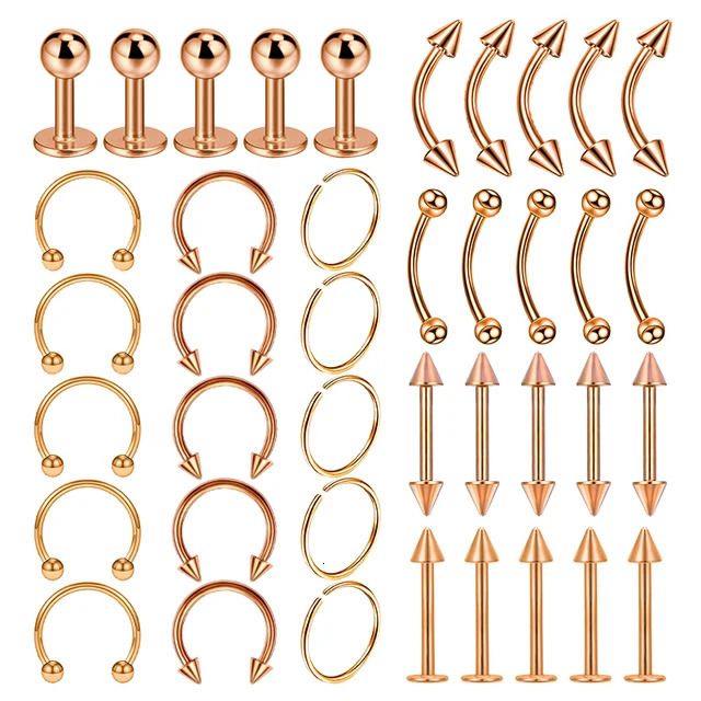 Rose Gold-8mm