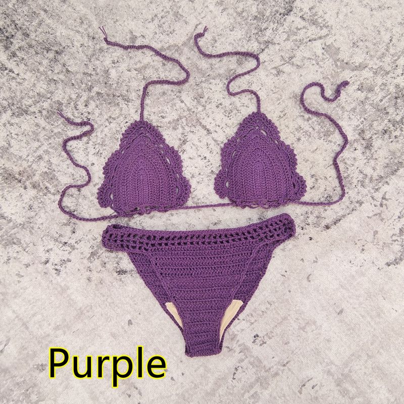 2 pieces purple