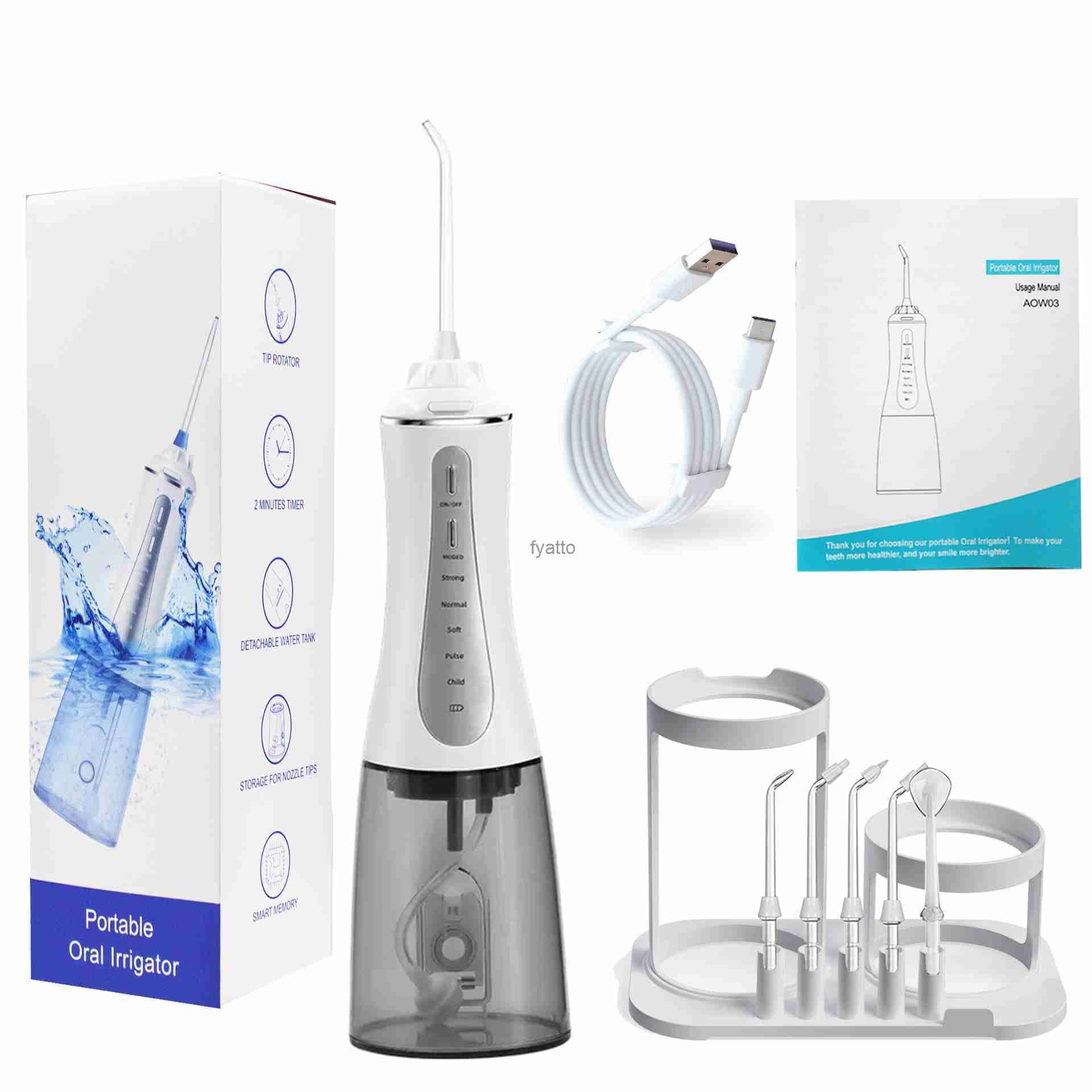 AOW03 Dental Flosser Beyaz Ana Ünite G4