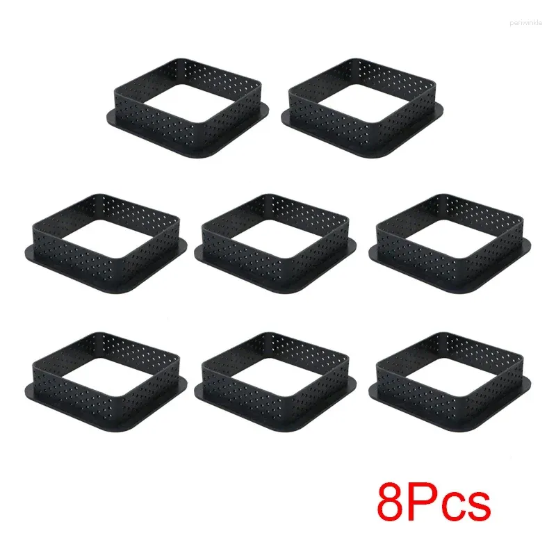 8Pcs Square