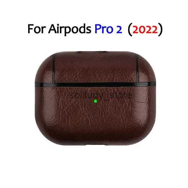 dla Airpods Pro 2 (2022) Ciemnobrązowy