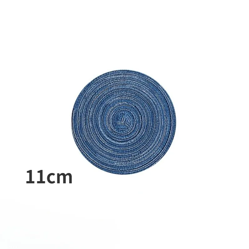 Set van 6 11 cm blauw 11 cm