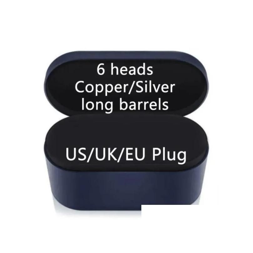 US Plug-6 Heads miedziane srebro