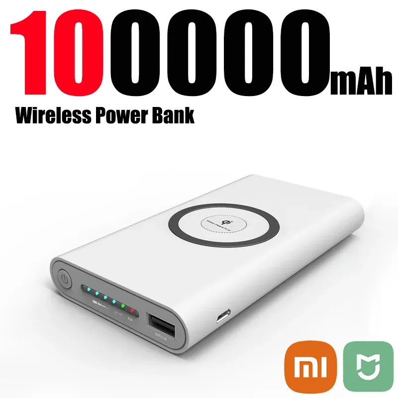 Kleur: witte 100000mah