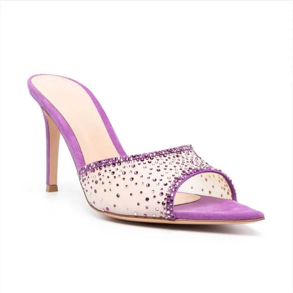 Purple 8.5cm Heel