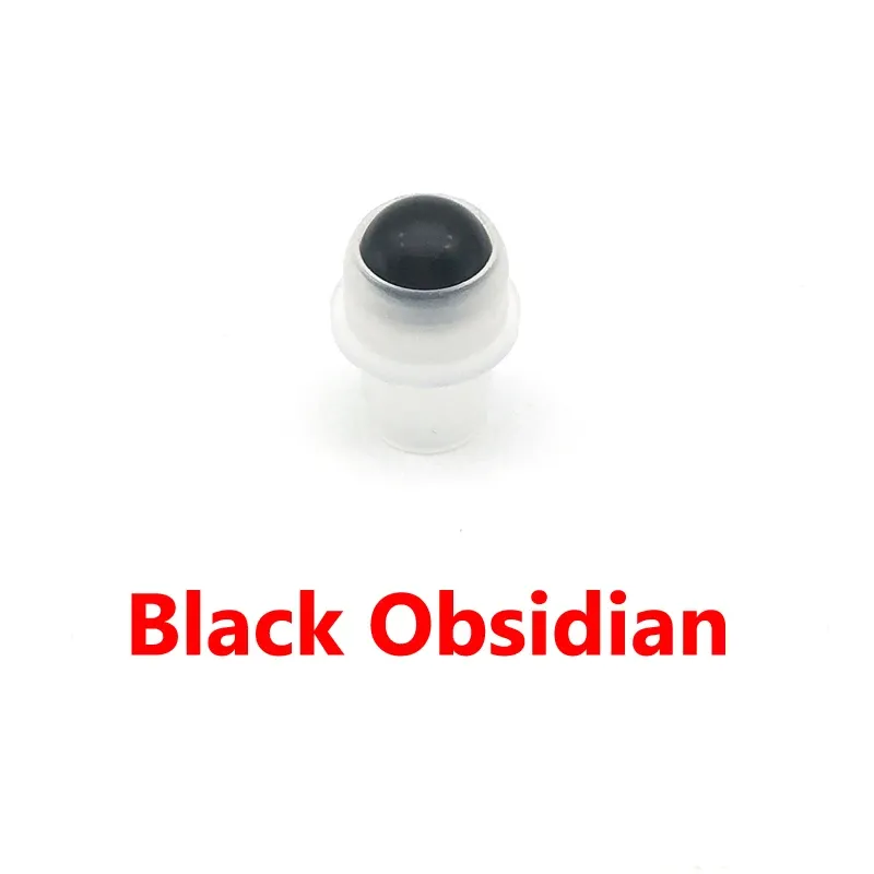 9mm x 10 mm schwarzer Obsidian