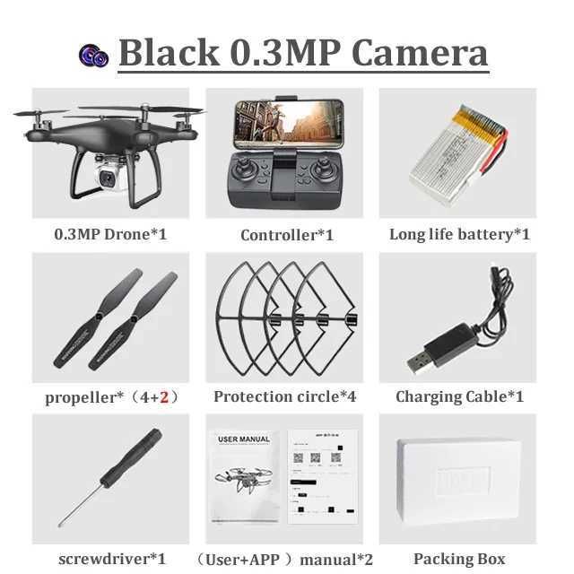 0.3MP-1 Kamera Siyah