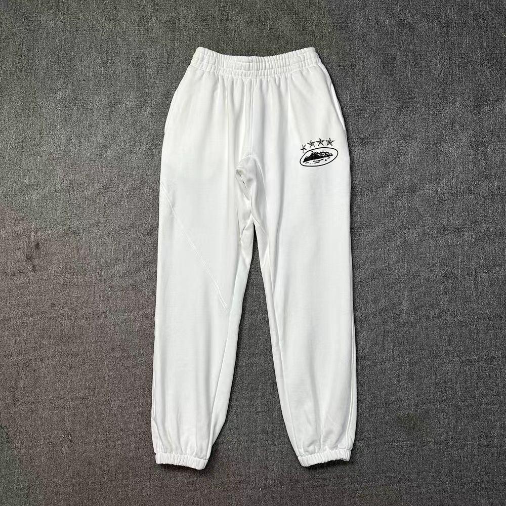 4 star pants white