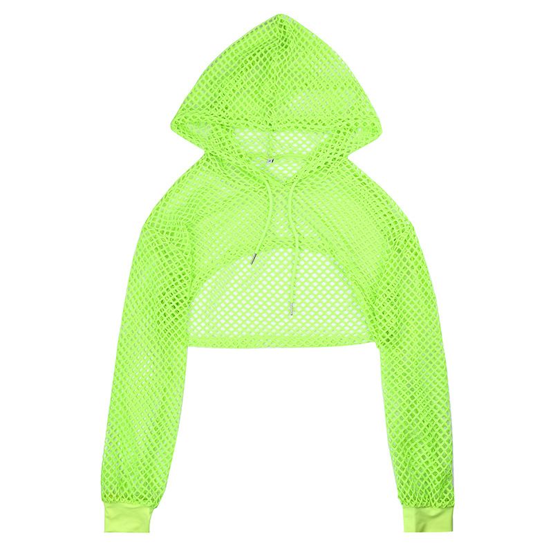 040400Z Green Hooded Blouse