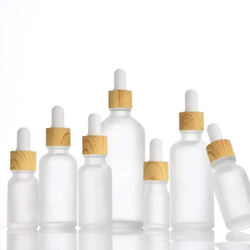 5pcs 10ml Frosted clear bottle