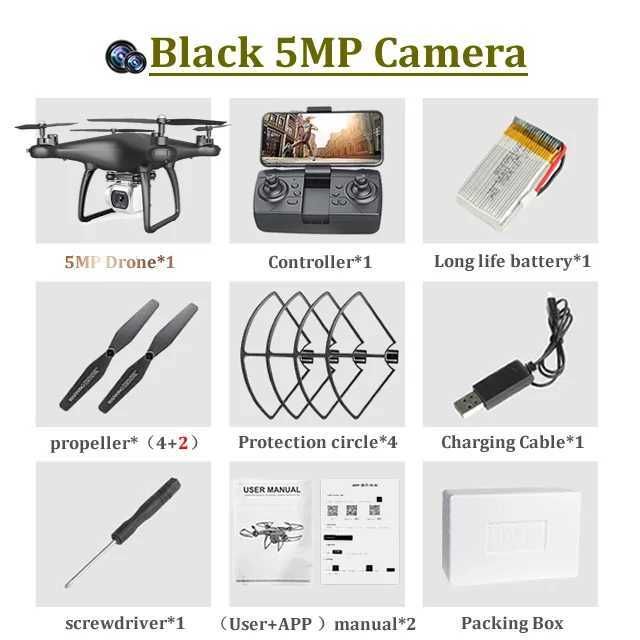 Caméra 5MP-1 noir
