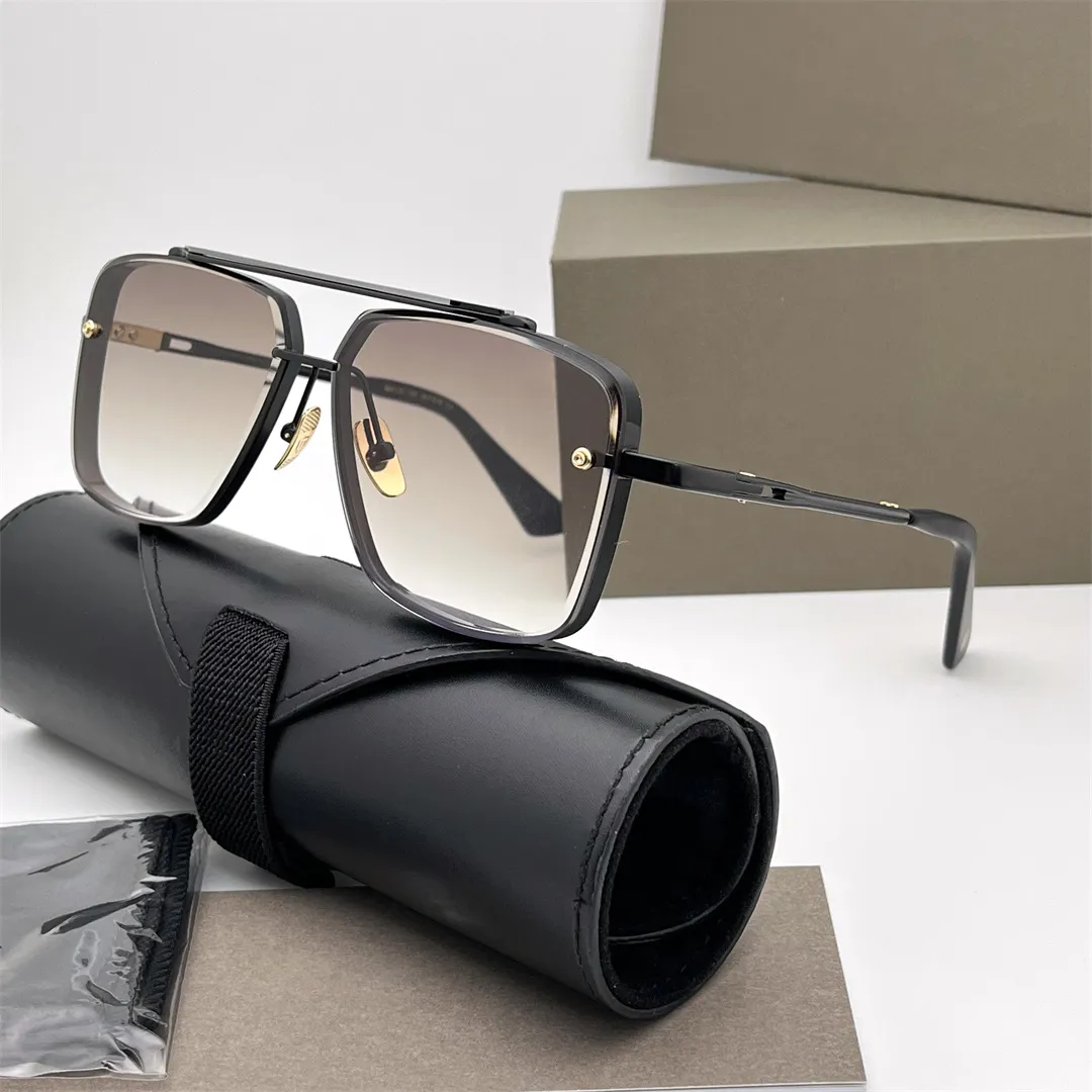 Matte black frame brown lens