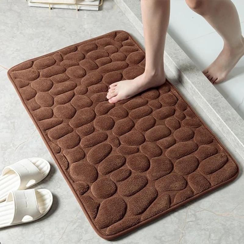 Coffee bathroom mat