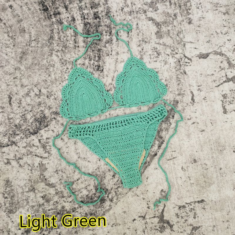 2 pieces light green