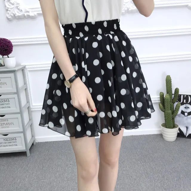 Black Polka Dots