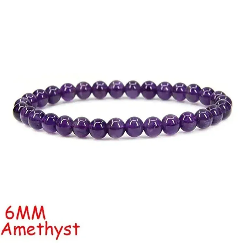 19 cm 6mm Amethyst