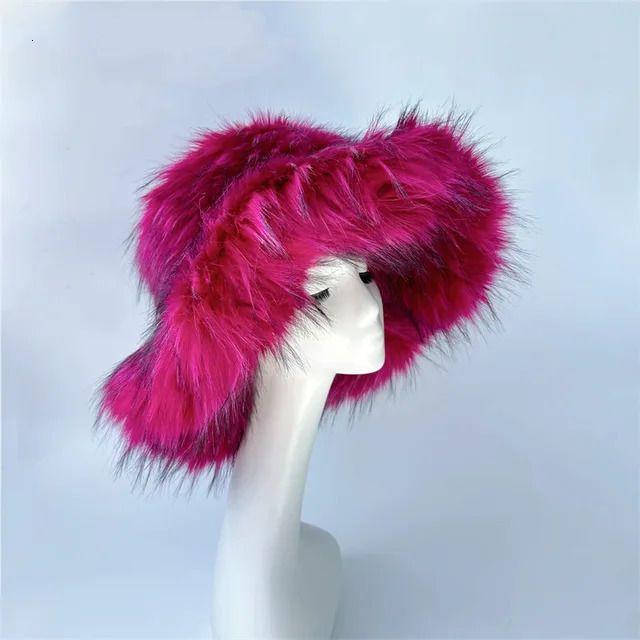 Rose Fur Hat