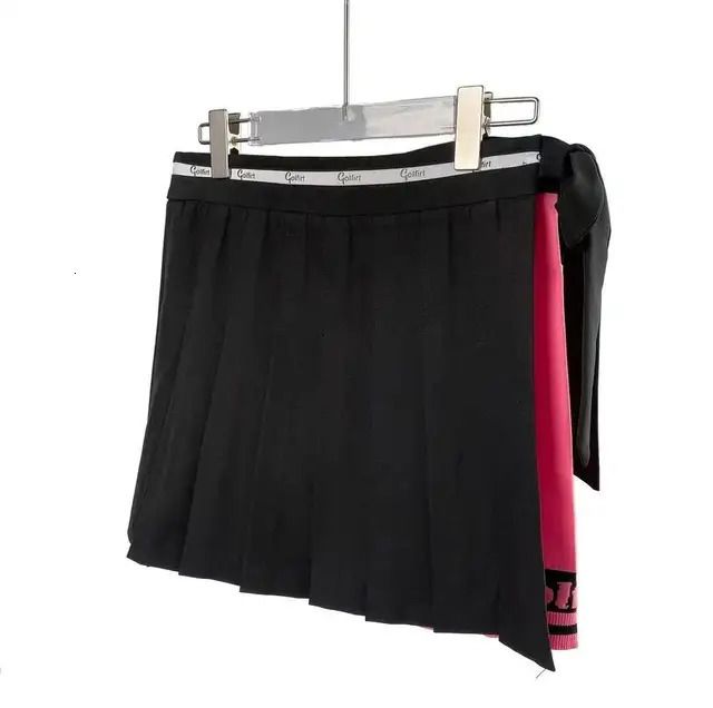 Black Red Culottes