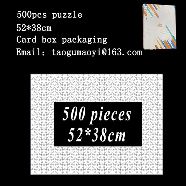 Boîte de cartes de 500 pièces
