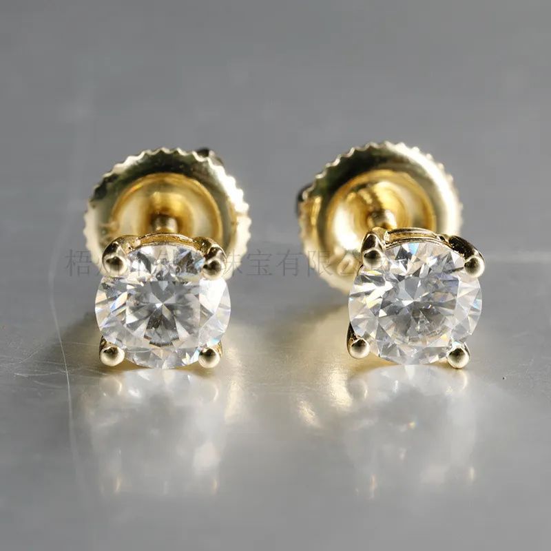 Altın 6mm (her biri 0.8Ct)