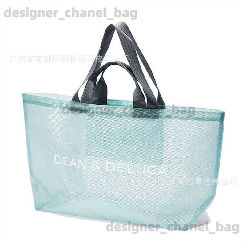 Dd Blue Mesh Handbag (large) in Stock
