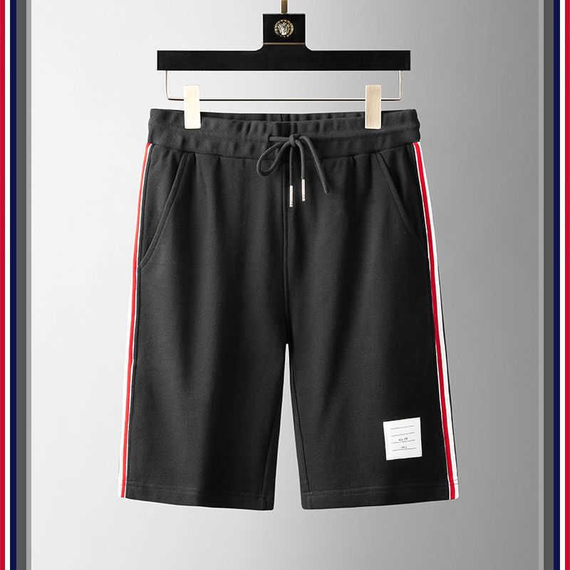 Black Webbing Shorts