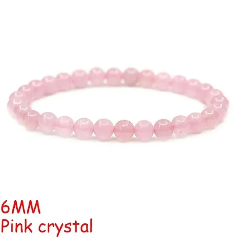 19 cm 6mm rosa kristall