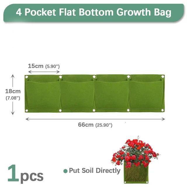 Green 4 Pockets